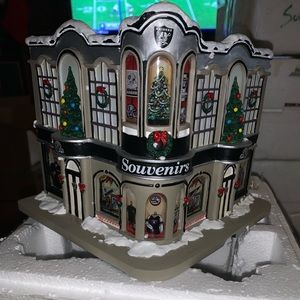 Oakland Raiders village collection souvenir shop